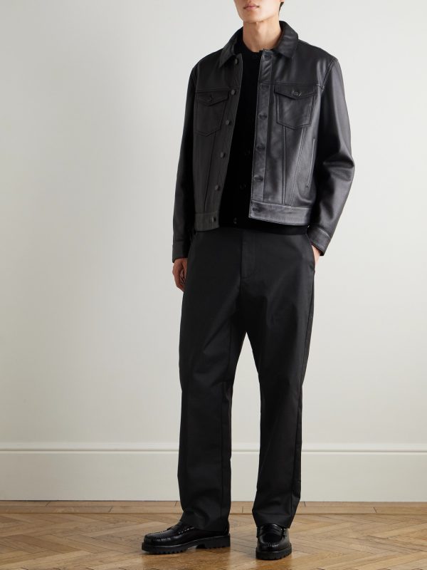 Paw 1089 Straight-Leg Cotton-Blend Twill Trousers - OU Paw 1089 Straight-Leg Cotton-Blend Twill Trousers - OU