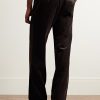 Paw 50004 Straight-Leg Organic Cotton-Corduroy Trousers - BK