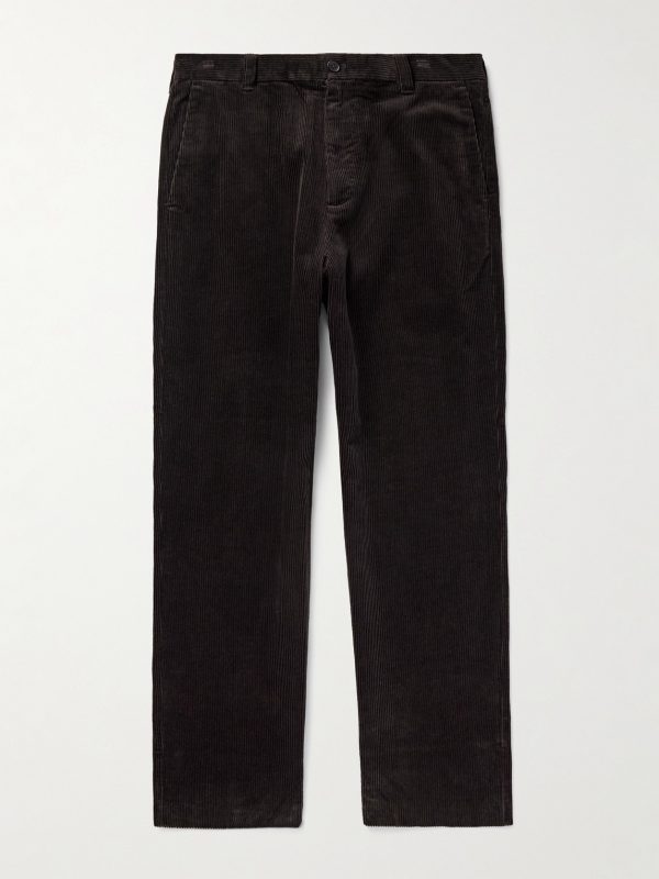 Paw 50004 Straight-Leg Organic Cotton-Corduroy Trousers