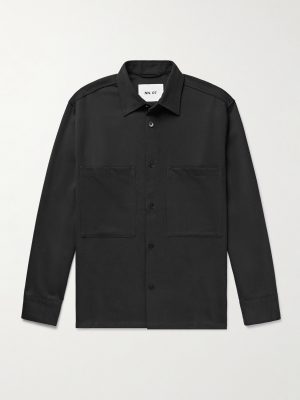 Freddy 10006 Wool-Blend Twill Overshirt Freddy 10006 Wool-Blend Twill Overshirt