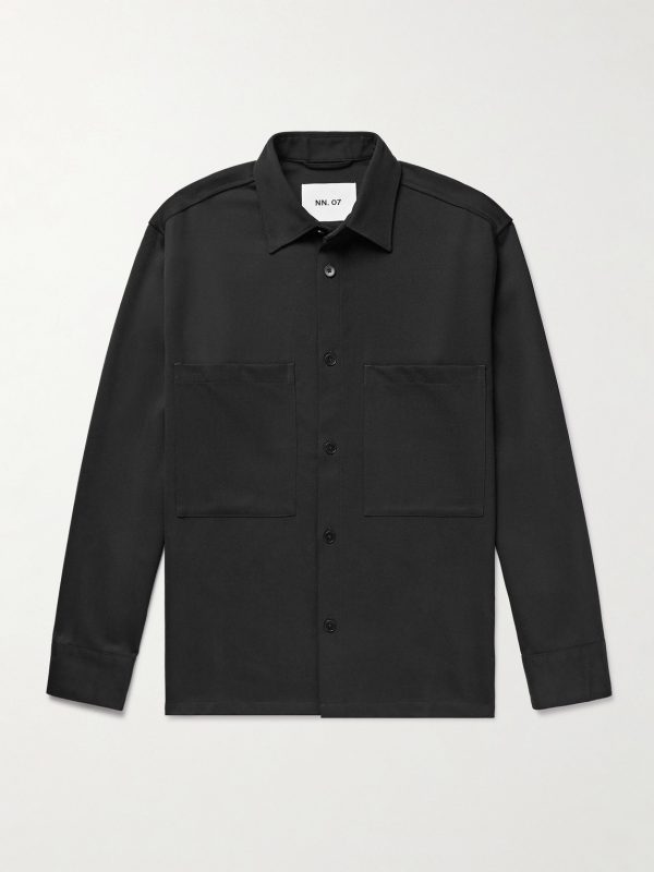 Freddy 10006 Wool-Blend Twill Overshirt Freddy 10006 Wool-Blend Twill Overshirt