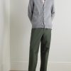 Paw 1089 Straight-Leg Cotton-Blend Twill Trousers - OU Paw 1089 Straight-Leg Cotton-Blend Twill Trousers - OU