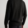 Jacobo 6470 Ribbed Cotton Sweater - BK Jacobo 6470 Ribbed Cotton Sweater - BK