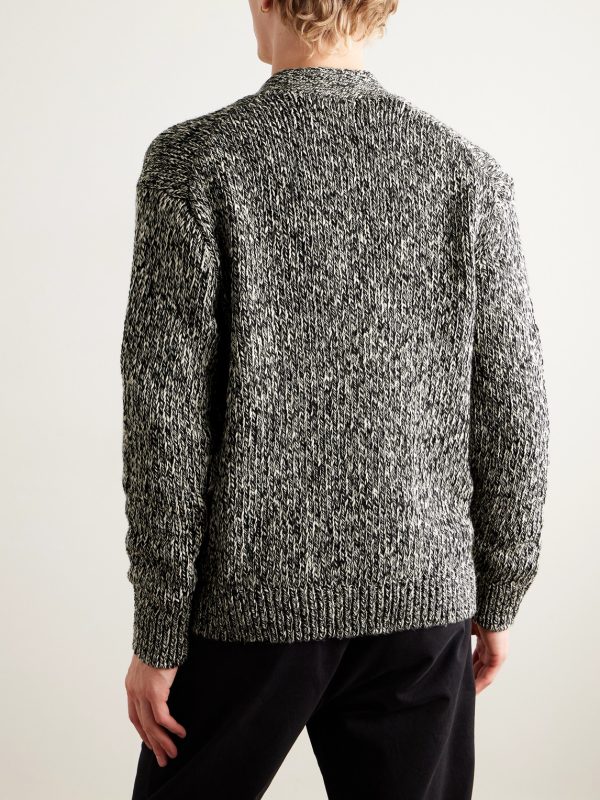 Mika 6620 Recycled Knitted Cardigan - BK Mika 6620 Recycled Knitted Cardigan - BK