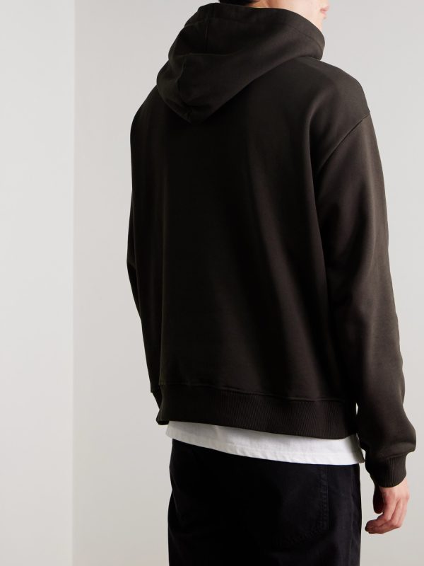 David Organic Cotton-Jersey Hoodie - BK David Organic Cotton-Jersey Hoodie - BK