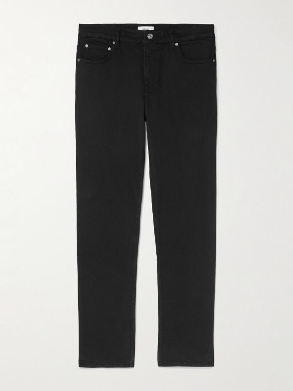 Tony 1923 Straight-Leg Garment-Dyed Organic Cotton-Blend Twill Trousers Tony 1923 Straight-Leg Garment-Dyed Organic Cotton-Blend Twill Trousers