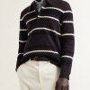 Alfie 60019 Striped Organic Cotton Polo Shirt - FR