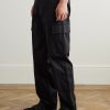 Mylo Straight-Leg Organic Cotton-Blend Cargo Trousers - FR Mylo Straight-Leg Organic Cotton-Blend Cargo Trousers - FR