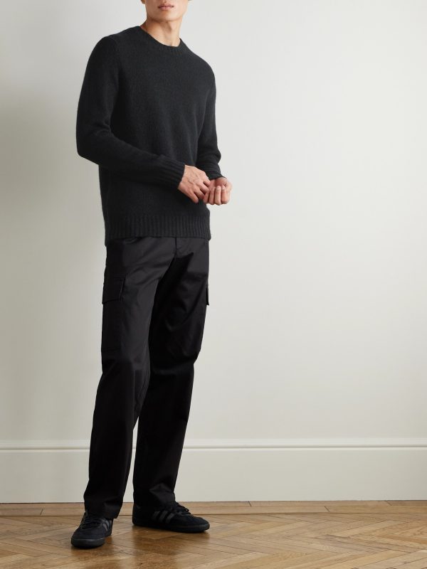 Mylo Straight-Leg Organic Cotton-Blend Cargo Trousers - OU Mylo Straight-Leg Organic Cotton-Blend Cargo Trousers - OU