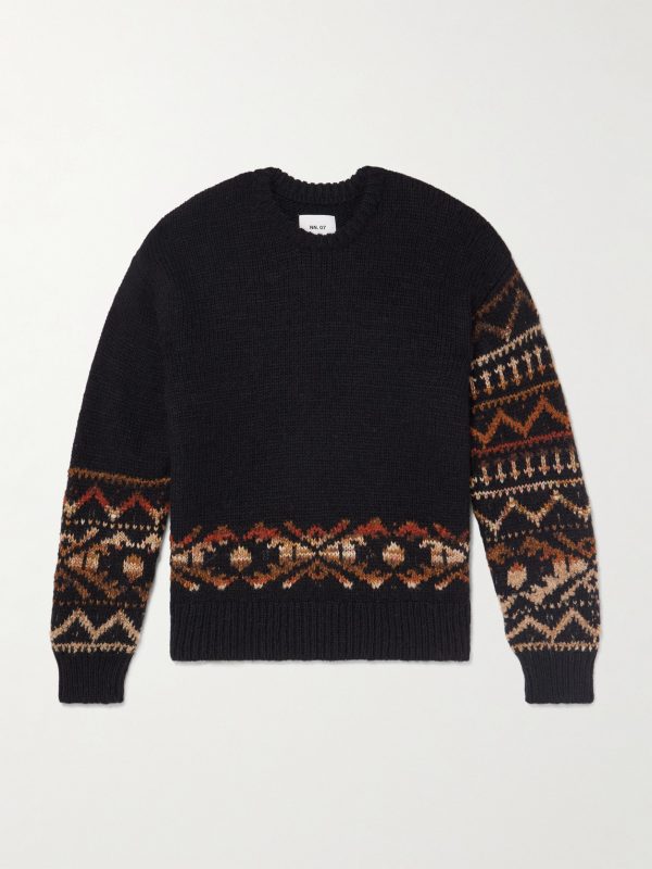 Emil 60032 Fair Isle Wool-Blend Sweater