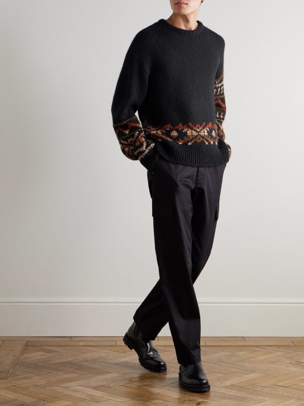 Emil 60032 Fair Isle Wool-Blend Sweater - OU
