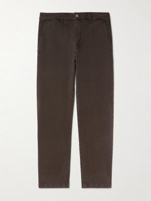 Aden 1923 Straight-Leg Organic Cotton-Blend Twill Chinos