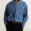 Reed 50032 Striped Organic Cotton Shirt - FR Reed 50032 Striped Organic Cotton Shirt - FR