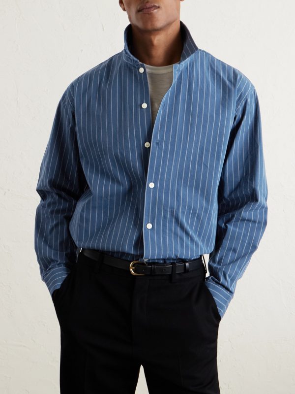Reed 50032 Striped Organic Cotton Shirt - FR Reed 50032 Striped Organic Cotton Shirt - FR