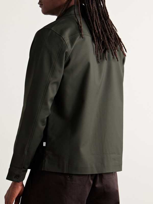 Ivan 1089 Cotton-Blend Jacket - BK Ivan 1089 Cotton-Blend Jacket - BK