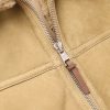Tonnay Shearling-Trimmed Suede Down Jacket - CU Tonnay Shearling-Trimmed Suede Down Jacket - CU