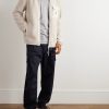Straight-Leg Pleated Stretch-Cotton Gabardine Cargo Trousers - OU Straight-Leg Pleated Stretch-Cotton Gabardine Cargo Trousers - OU