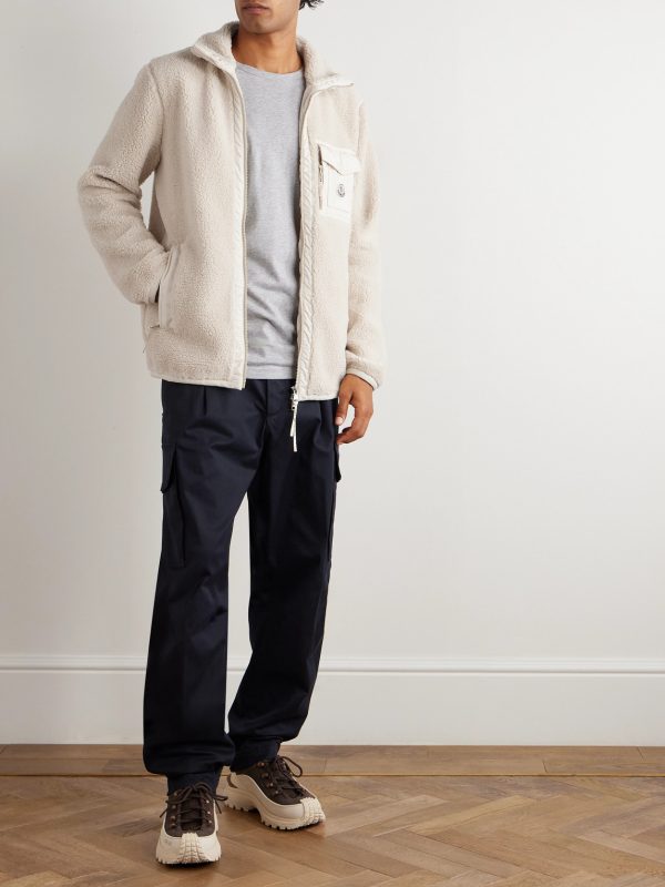 Straight-Leg Pleated Stretch-Cotton Gabardine Cargo Trousers - OU Straight-Leg Pleated Stretch-Cotton Gabardine Cargo Trousers - OU