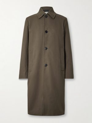 Stretch-Cotton Shell Trench Coat Stretch-Cotton Shell Trench Coat