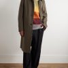 Stretch-Cotton Shell Trench Coat - OU