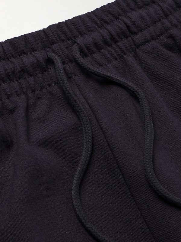 Wide-Leg Cotton-Jersey Drawstring Shorts - CU Wide-Leg Cotton-Jersey Drawstring Shorts - CU