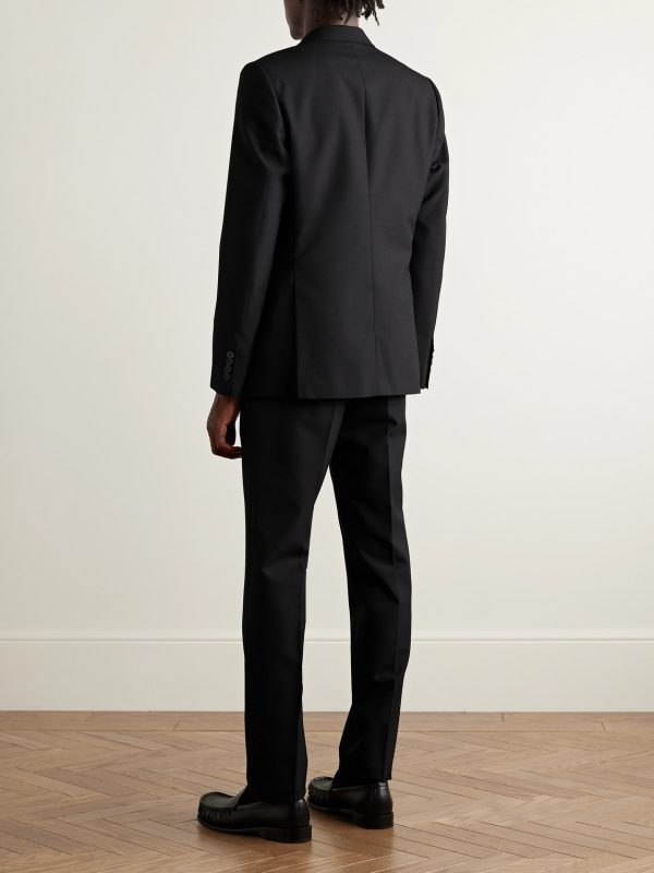 Slim-Fit Grain de Poudre Wool Suit - BK