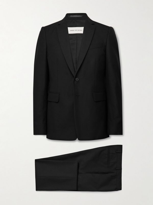 Slim-Fit Grain de Poudre Wool Suit