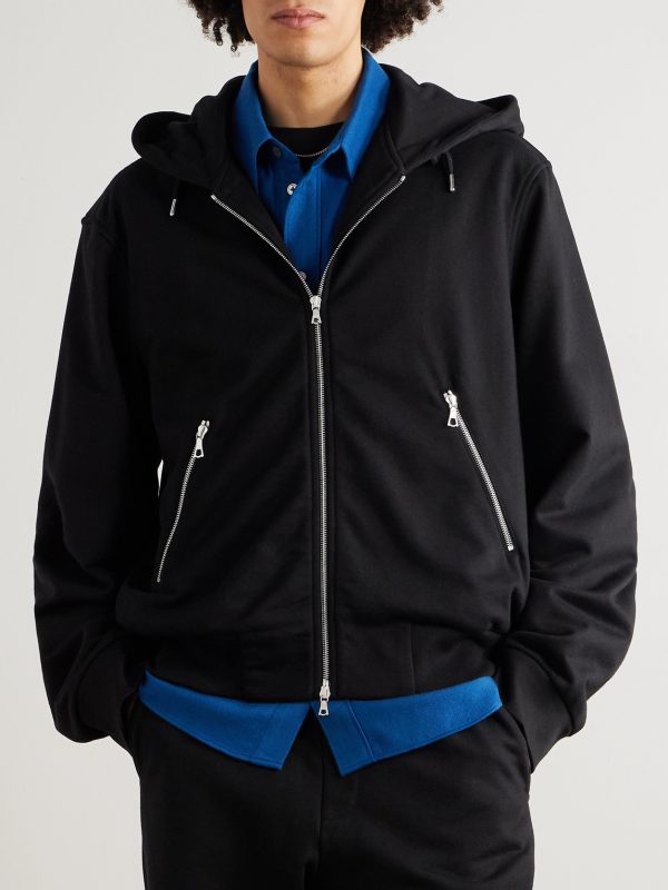 Cotton-Jersey Zip-Up Hoodie - FR Cotton-Jersey Zip-Up Hoodie - FR