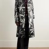 Printed Coated-Shell Trench Coat - OU Printed Coated-Shell Trench Coat - OU