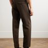 Tapered Double-Faced Wool-Twill Trousers - BK Tapered Double-Faced Wool-Twill Trousers - BK