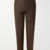 Tapered Double-Faced Wool-Twill Trousers Tapered Double-Faced Wool-Twill Trousers