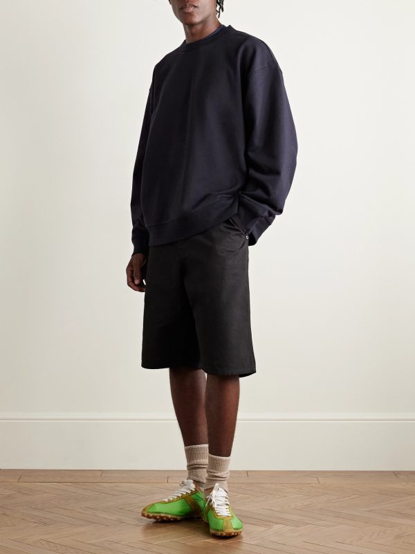 Oversized Cotton-Jersey Sweatshirt - OU