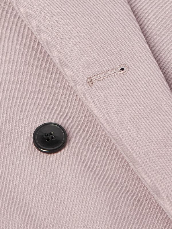 Double-Breasted Wool-Twill Coat - CU