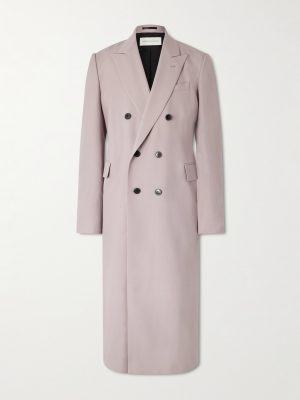 Double-Breasted Wool-Twill Coat Double-Breasted Wool-Twill Coat