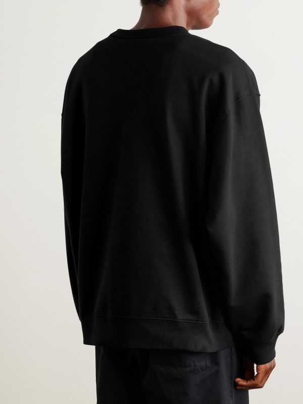 Oversized Cotton-Jersey Sweatshirt - BK