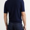 Merino Wool Polo Shirt - BK Merino Wool Polo Shirt - BK