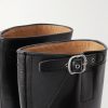 Buckled Leather Boots - CU