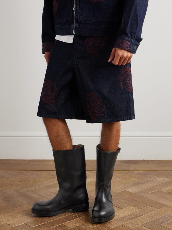 Buckled Leather Boots - OU