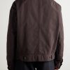 Twill-Trimmed Cotton Jacket - BK