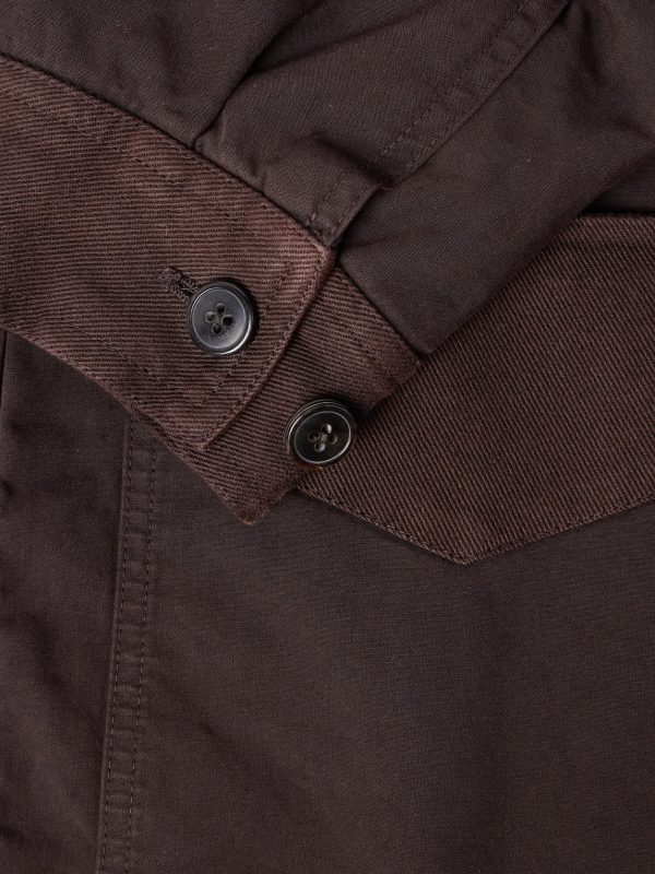 Twill-Trimmed Cotton Jacket - E1