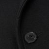 Wool-Blend Twill Coat - CU Wool-Blend Twill Coat - CU