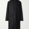 Wool-Blend Twill Coat Wool-Blend Twill Coat