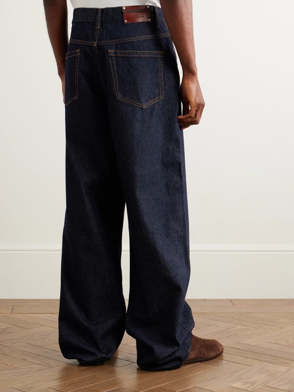 Wide-Leg Jeans - BK Wide-Leg Jeans - BK