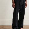 Straight-Leg Cotton-Jersey Sweatpants - FR