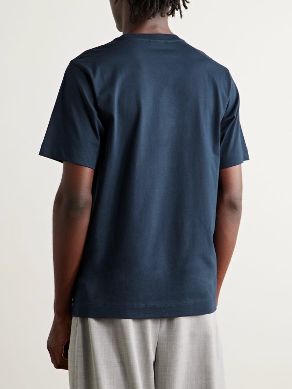 Cotton-Jersey T-Shirt - BK