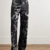 Straight-Leg Floral-Print Cotton Trousers - FR Straight-Leg Floral-Print Cotton Trousers - FR