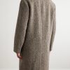 Wool-Blend Tweed Overcoat - BK Wool-Blend Tweed Overcoat - BK