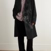 Double-Breasted Printed Wool-Blend Coat - OU Double-Breasted Printed Wool-Blend Coat - OU