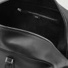Logo-Print Leather Weekend Bag - E1 Logo-Print Leather Weekend Bag - E1