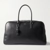 Logo-Print Leather Weekend Bag Logo-Print Leather Weekend Bag